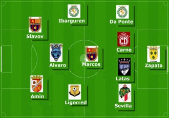 Alineacion ideal jornada 12