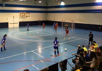 Futbol femenino Sala Zaragoza Ordizia