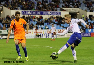 Sergio Gil Real Zaragoza Vs. Llagostera